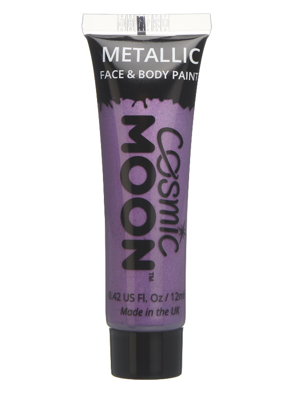 Cosmic Moon Metallic Face & Body Paint, Purple