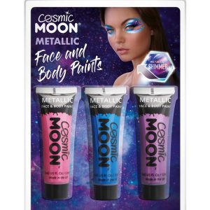 Cosmic Moon Metallic Face & Body Paint,