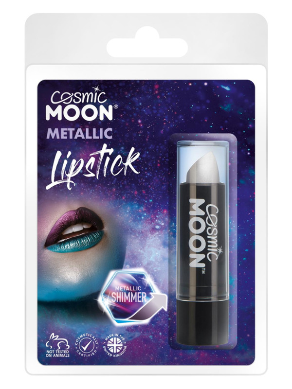Cosmic Moon Metallic Lipstick, Silver