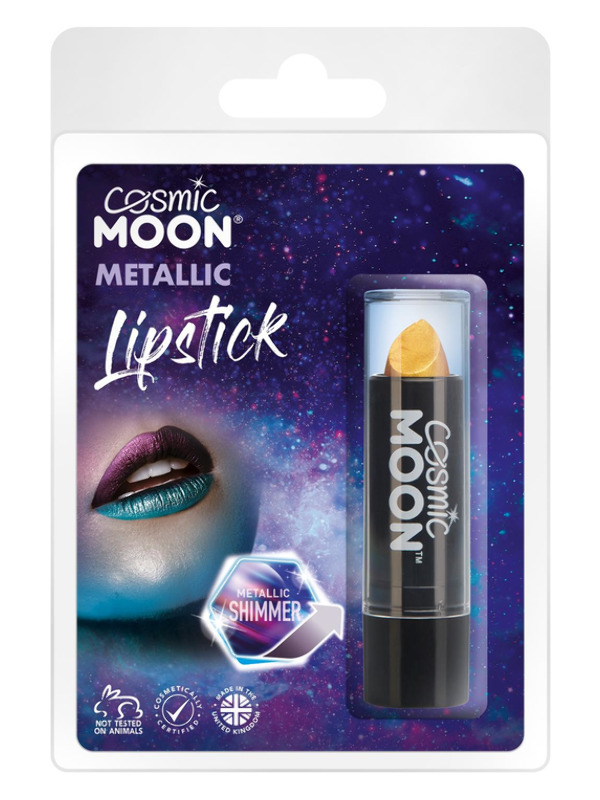 Cosmic Moon Metallic Lipstick, Gold
