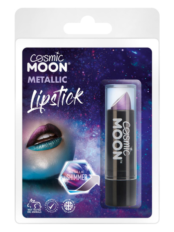 Cosmic Moon Metallic Lipstick, Purple