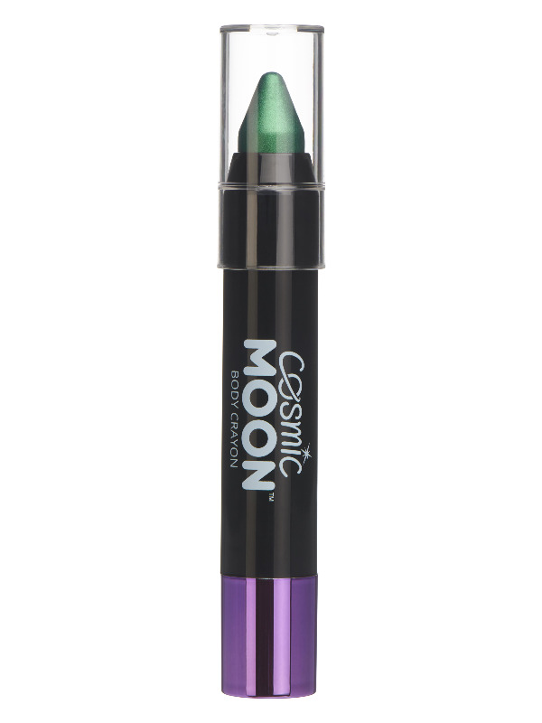 Cosmic Moon Metallic Body Crayons, Green