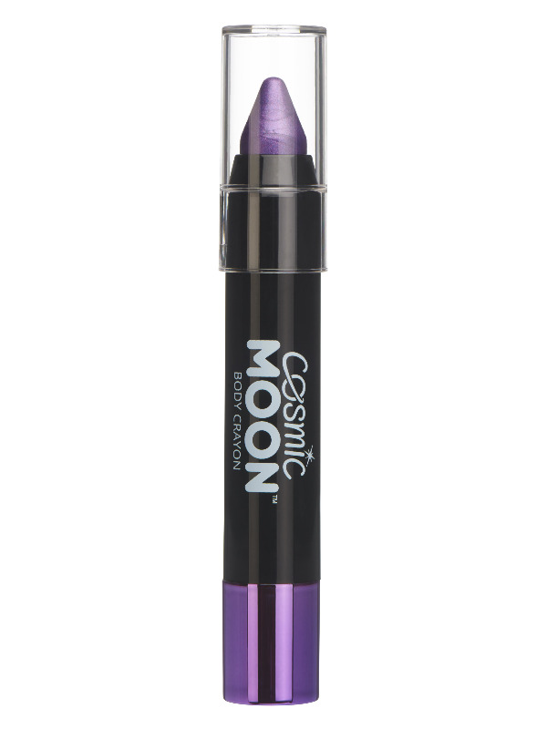 Cosmic Moon Metallic Body Crayons, Purple