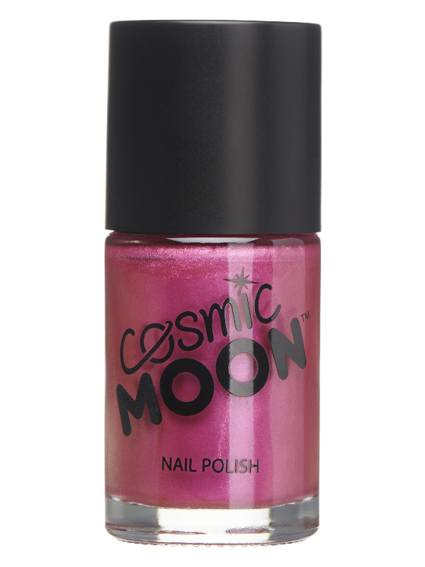 Cosmic Moon Metallic Nail Polish, Pink