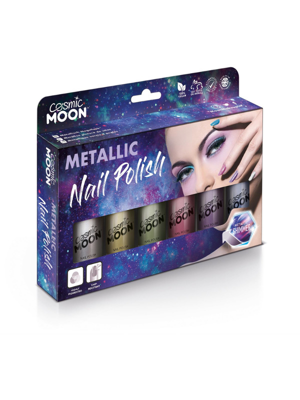 Cosmic Moon Metallic Nail Polish, Assorted