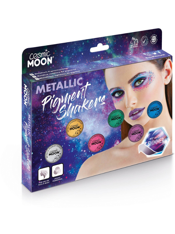 Cosmic Moon Metallic Pigment Shaker, Assorted