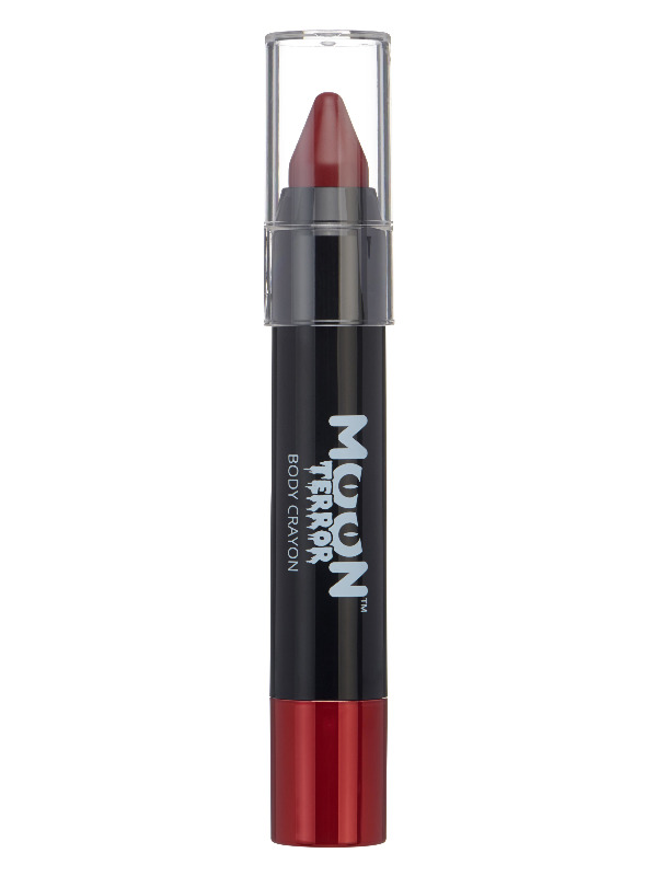 Moon Terror Halloween Body Crayons, Red