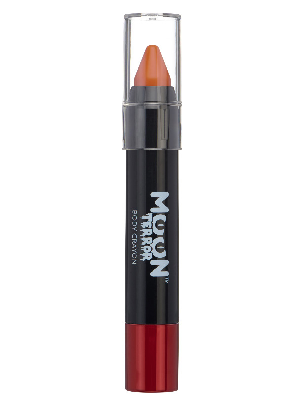 Moon Terror Halloween Body Crayons, Orange