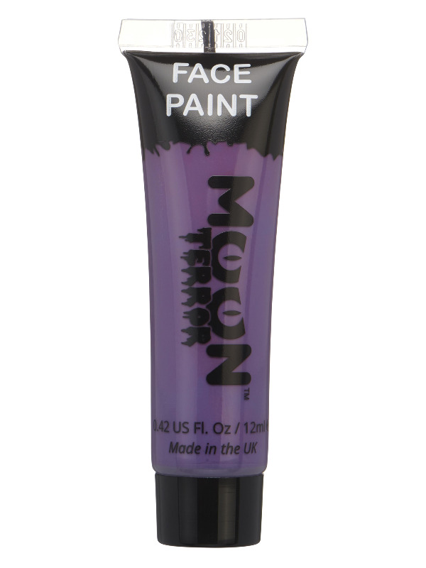 Moon Terror Halloween Face & Body Paint, Purple