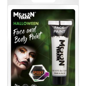 Moon Terror Halloween Face & Body Paint, White