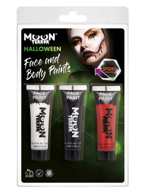 Moon Terror Halloween Face & Body Paint,