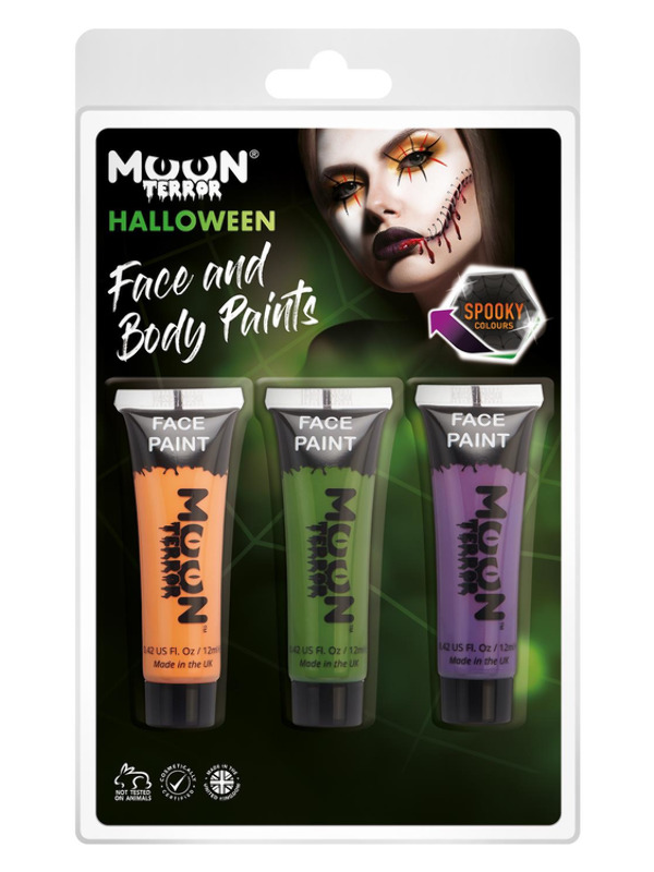 Moon Terror Halloween Face & Body Paint,