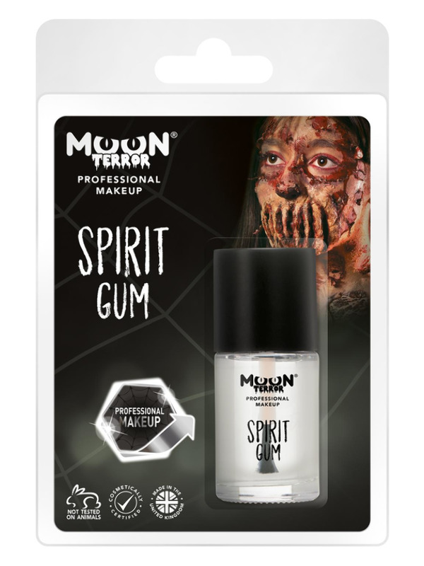 Moon Terror Pro FX Spirit Gum, Clear