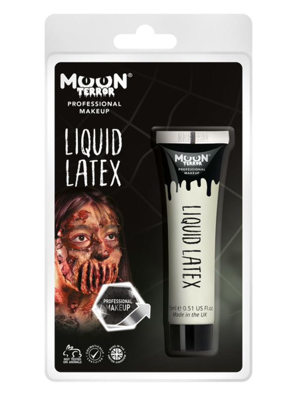 Moon Terror Pro FX Liquid Latex Clamshell, White